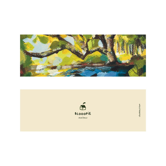 Arbres entremêlés Marque page