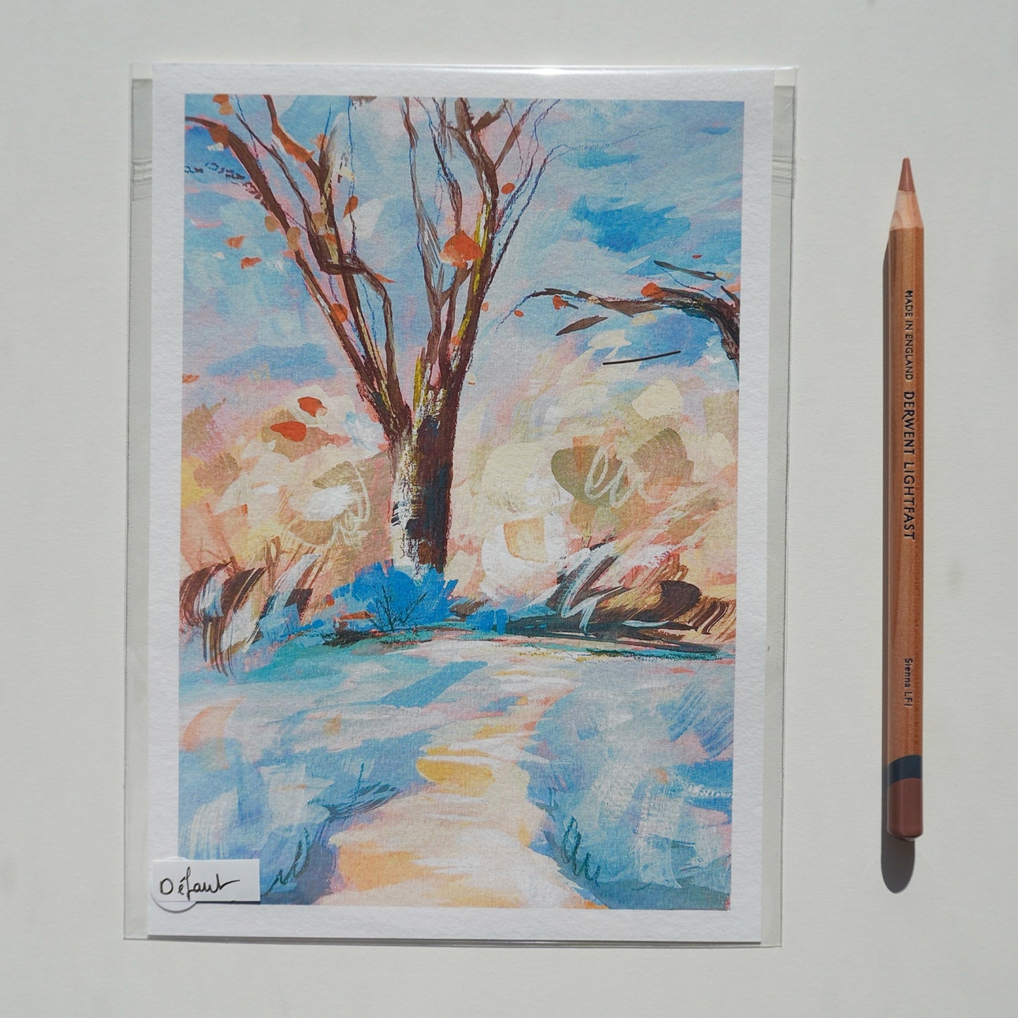 Arbre d’Hiver A5 Print fine art