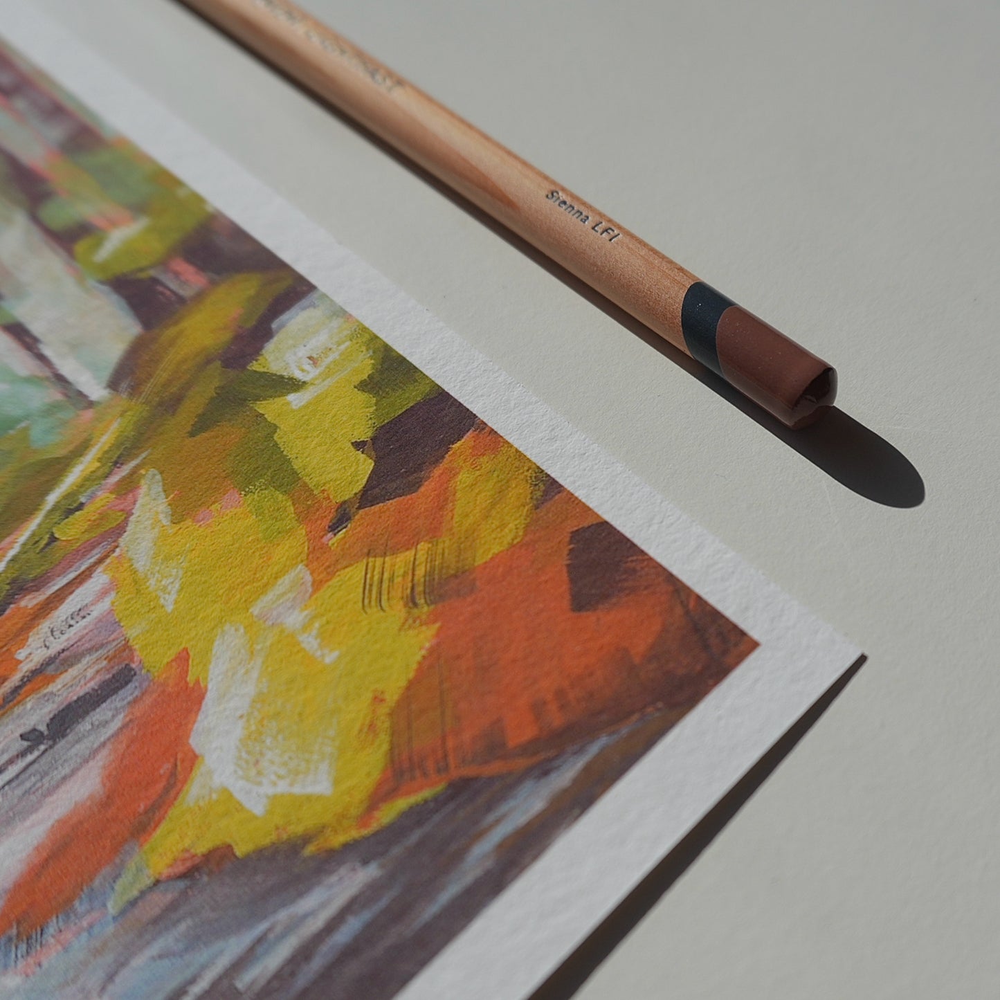 Dans les bois A5 Print fine art