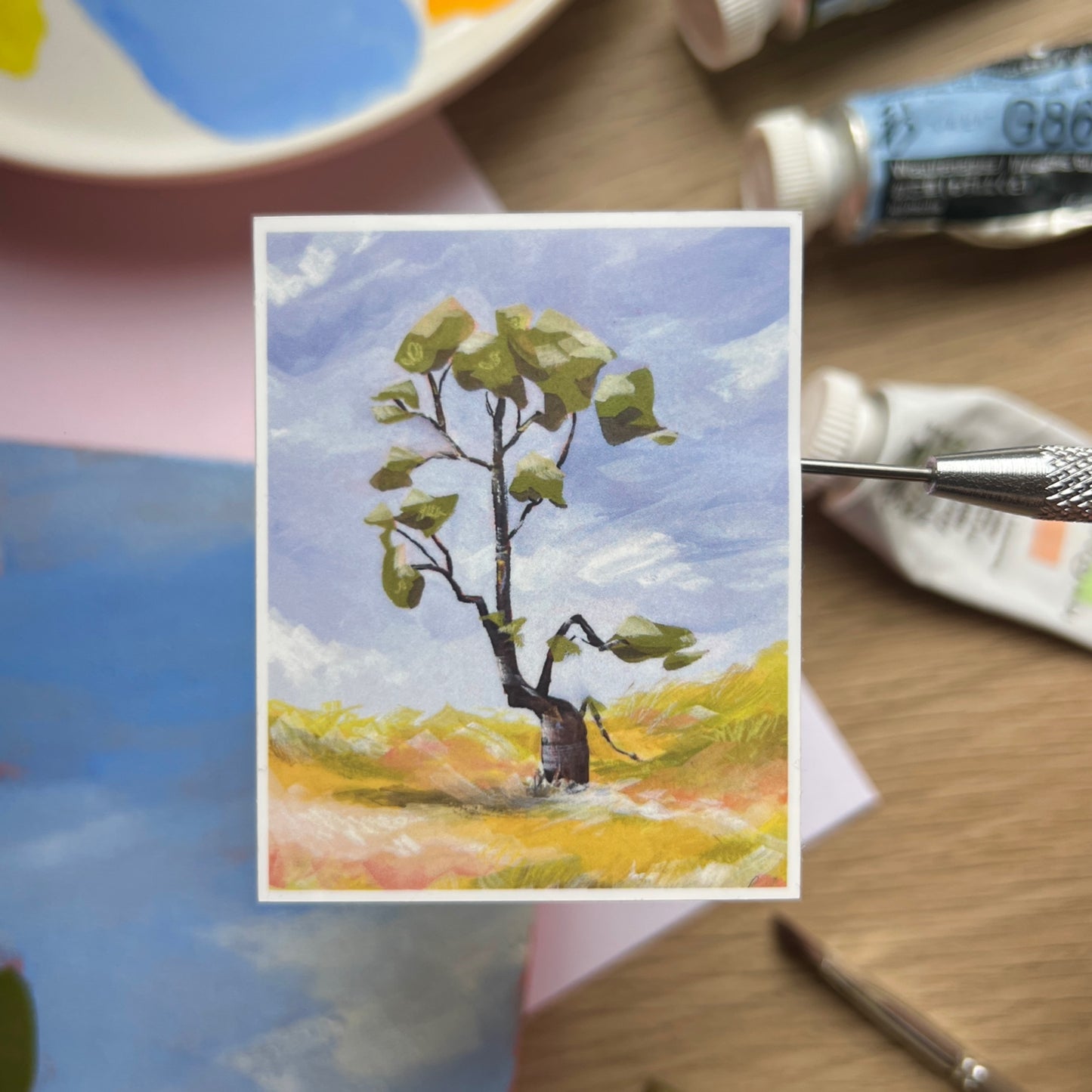 Arbre Solo Sticker