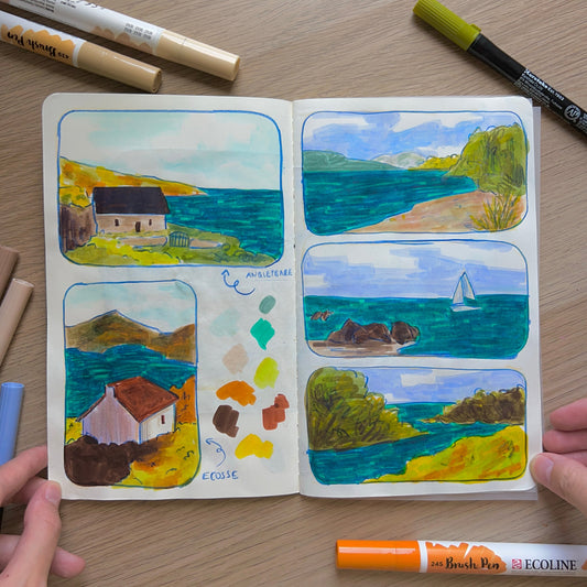 Pages de la semaine 👩‍🎨 #8