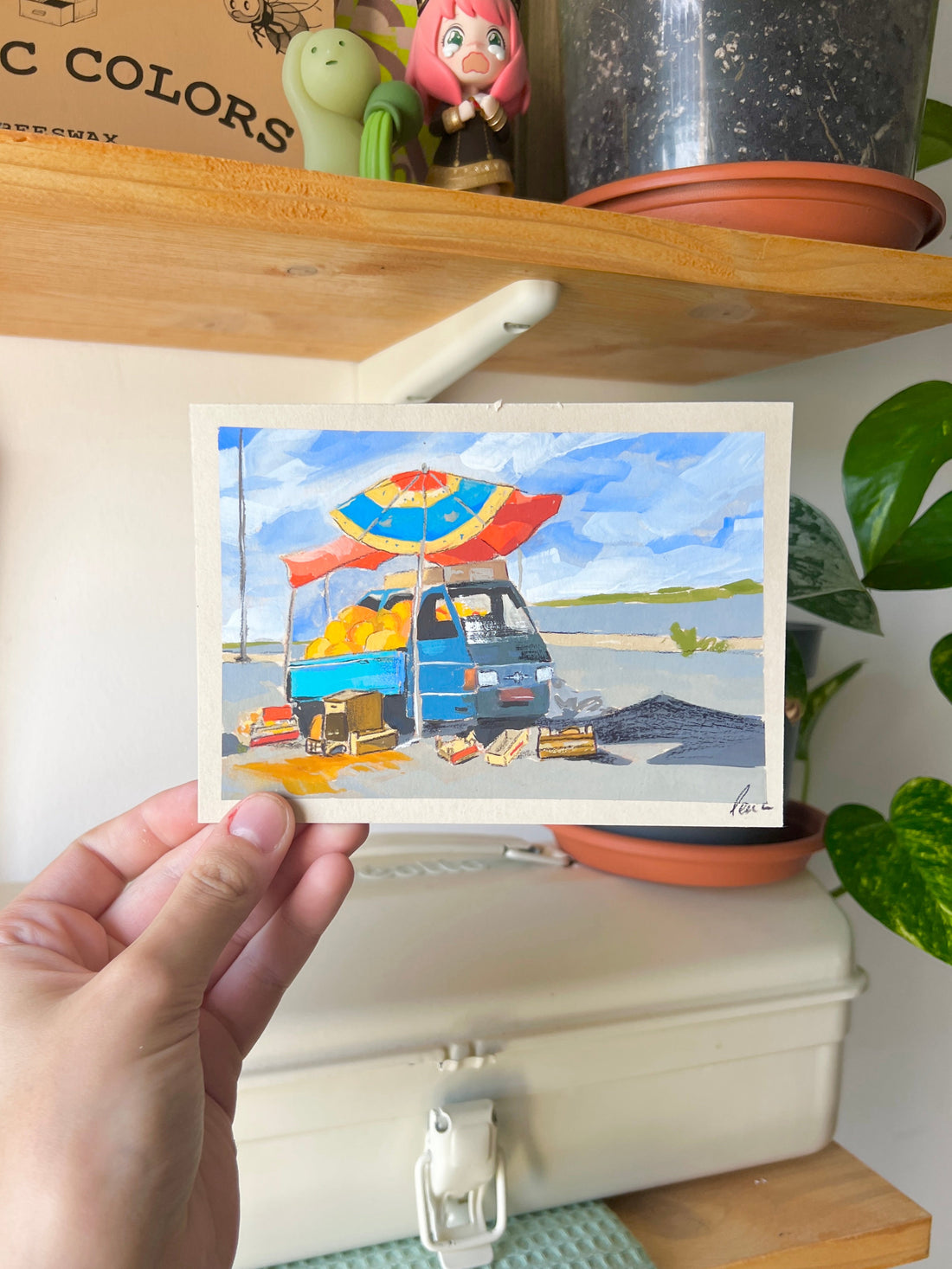 Spoil de l’illustration pour la vidéo de dimanche ! 🎥