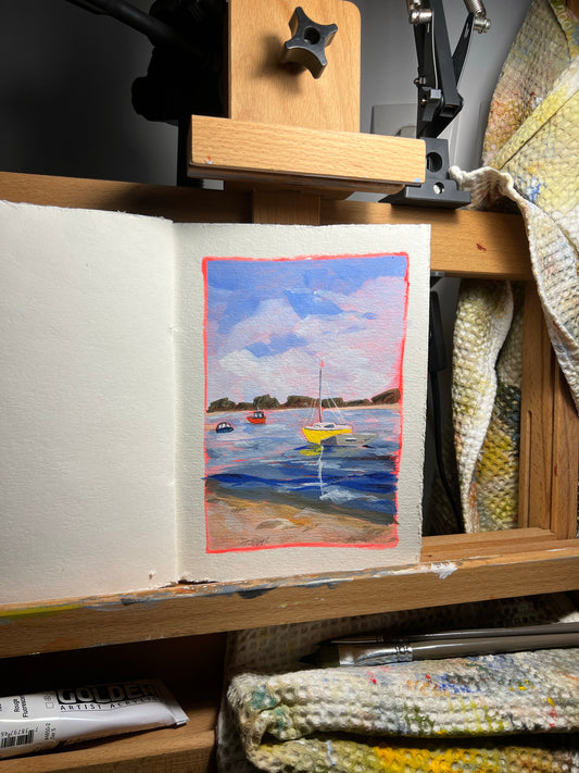 Peinture du soir 🖼️