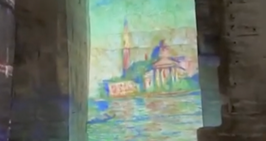 Immersion exposition aux carrières des lumières 📍
