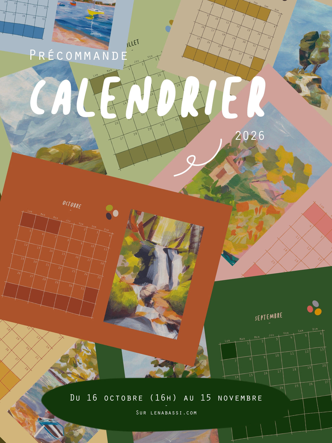 Calendrier illustré 2026