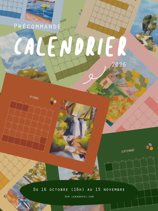 Calendrier illustré 2026