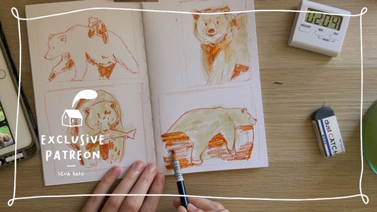 On dessine ensemble des ours en 5 min 🐻