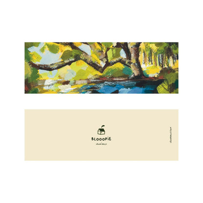 Arbres entremêlés Marque page