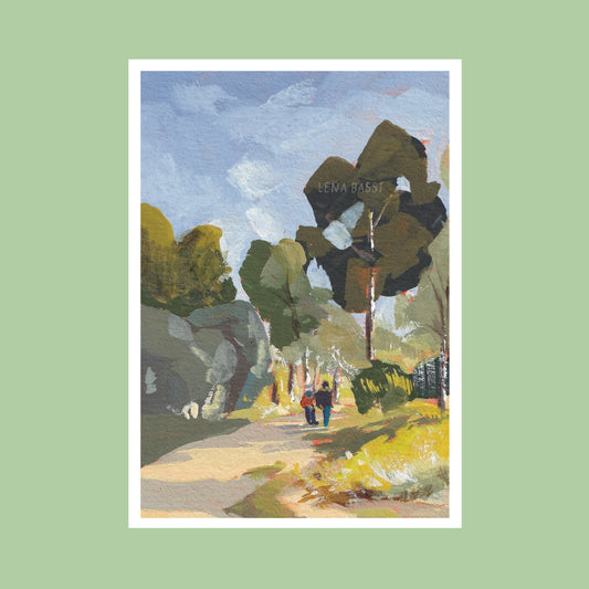 Les Racines du Coeur A5 Print fine art