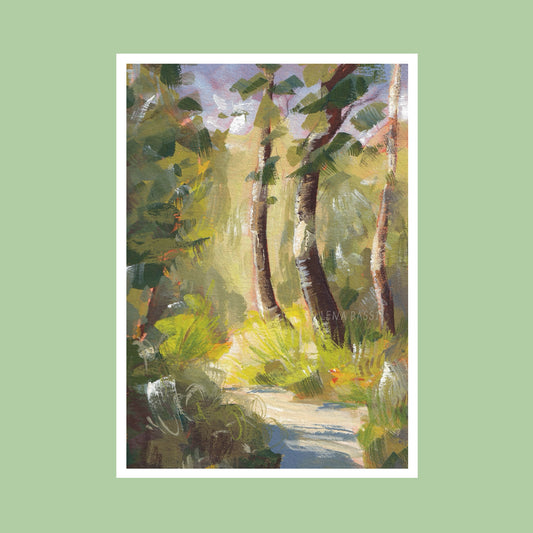 Clairière de Lumière Print fine art