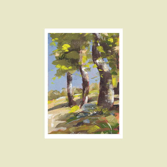 Les Murmures du Soleil A6 Print fine art