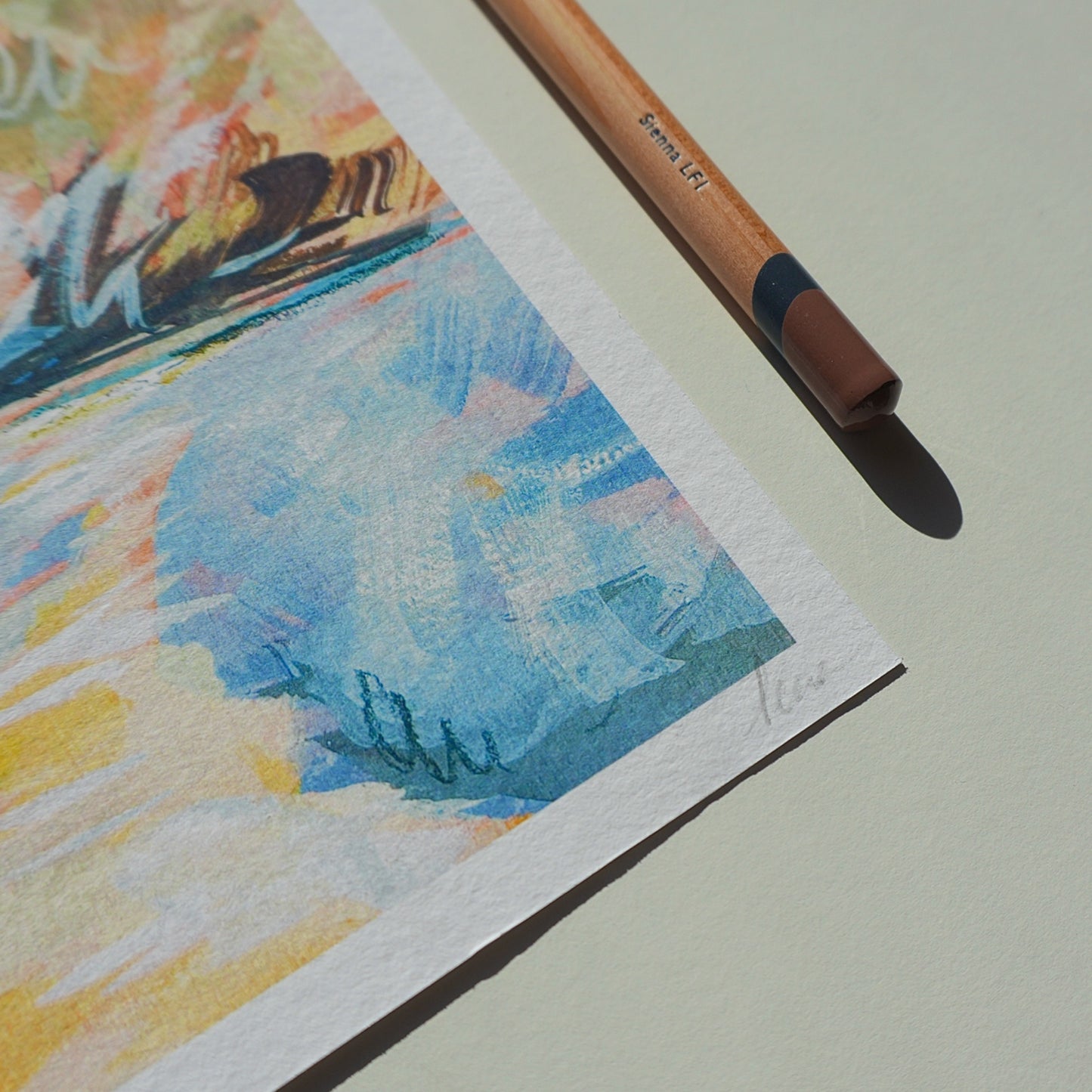 Arbre d’Hiver A5 Print fine art