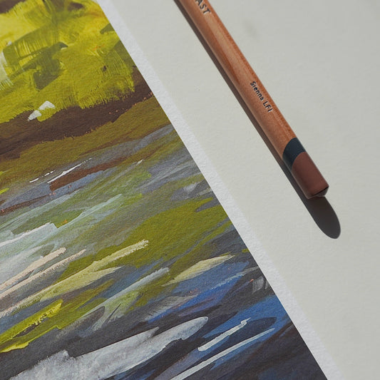 Reflets d’eau A4 Print fine art