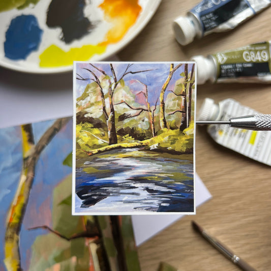 Reflets d’eau Sticker