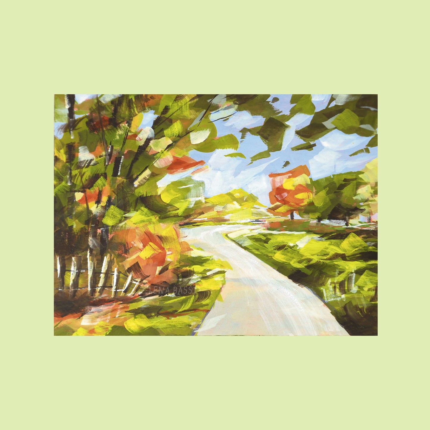 Souvenir de Belgique - Original sur bois