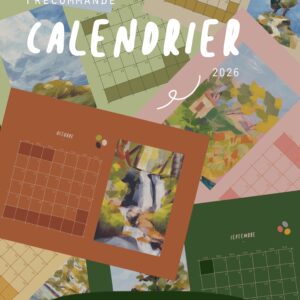 Calendrier illustré 2026 - PRÉCOMMANDE